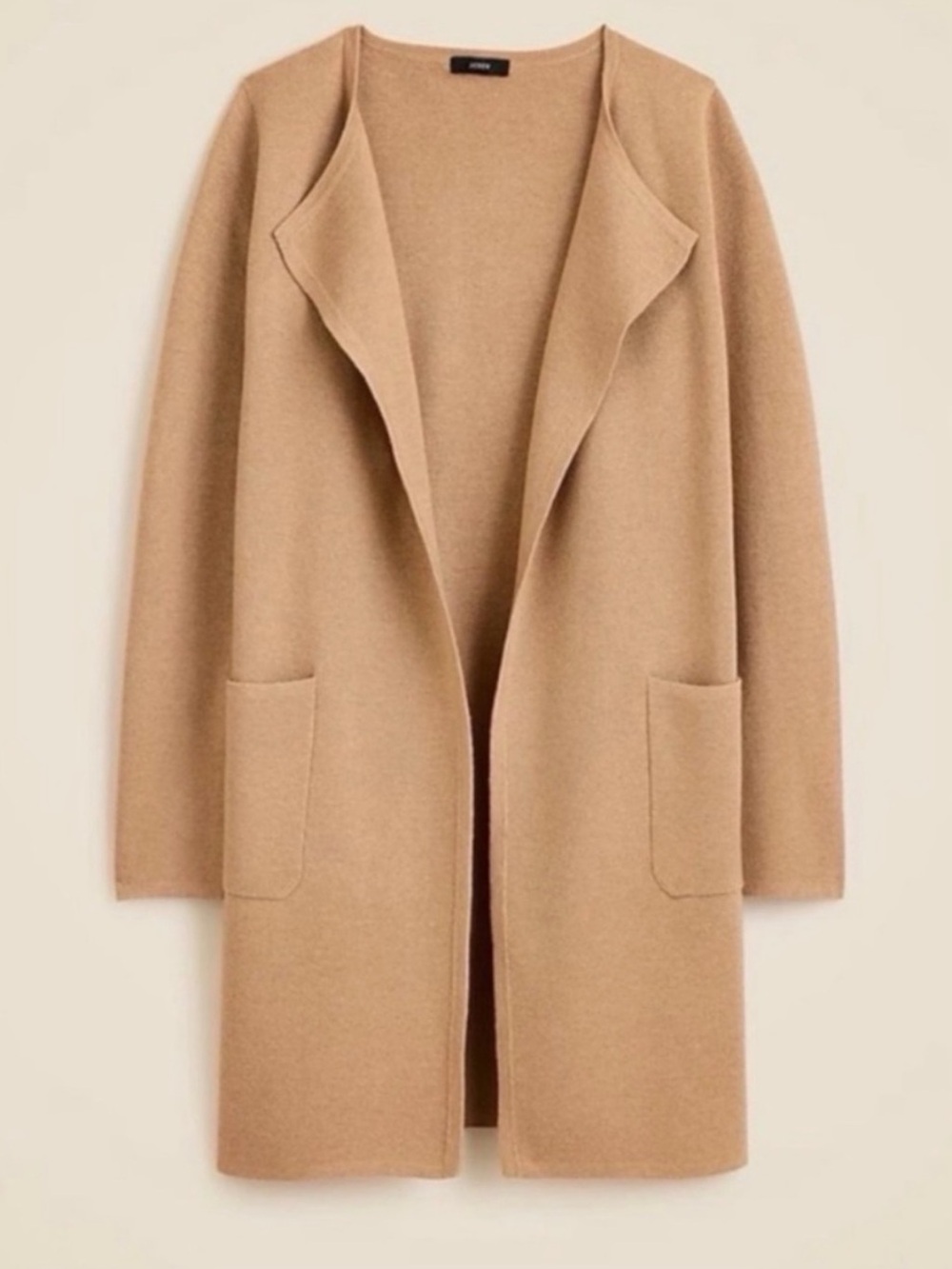 J.Crew JULIETTE COLLARLESS SWEATER-BLAZER